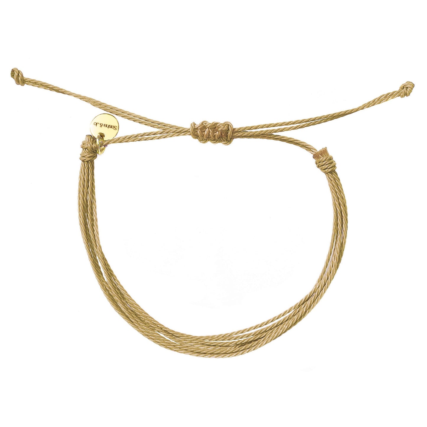 Sasha & Jo cappuccino brown friendship bracelet
