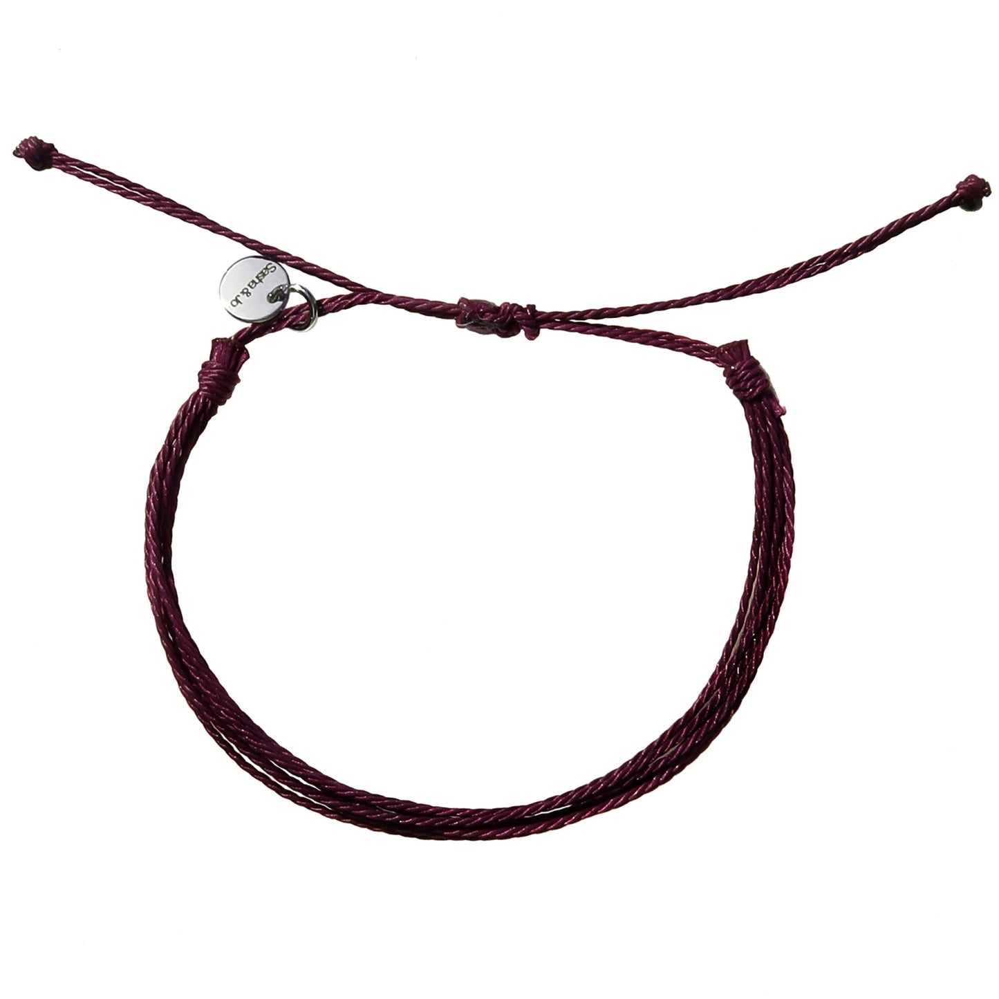 Sasha & Jo charcoal brown friendship bracelet