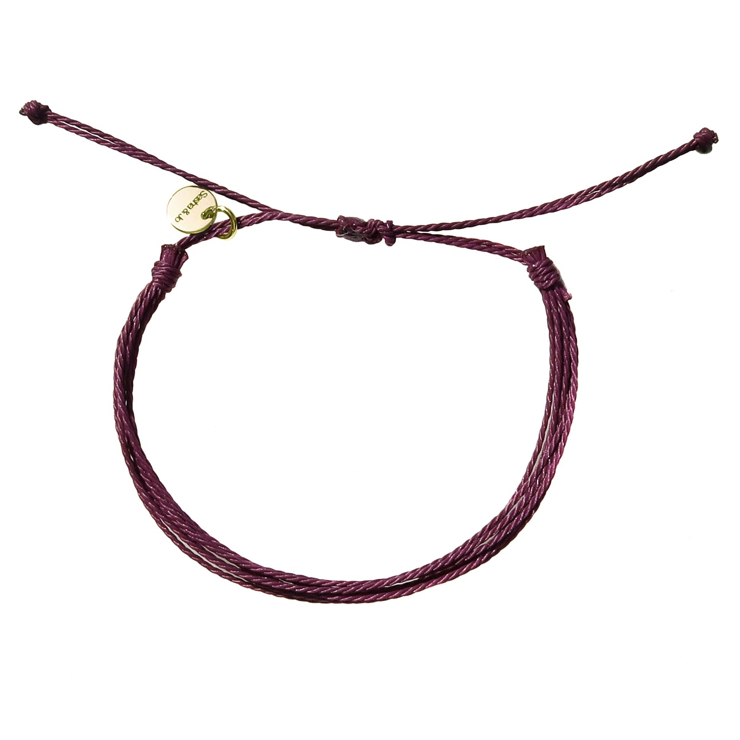 Sasha & Jo chocolate brown friendship bracelet