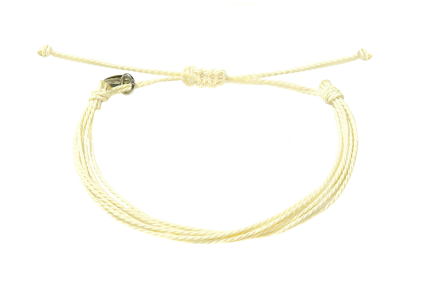 Sasha & Jo ivory friendship bracelet