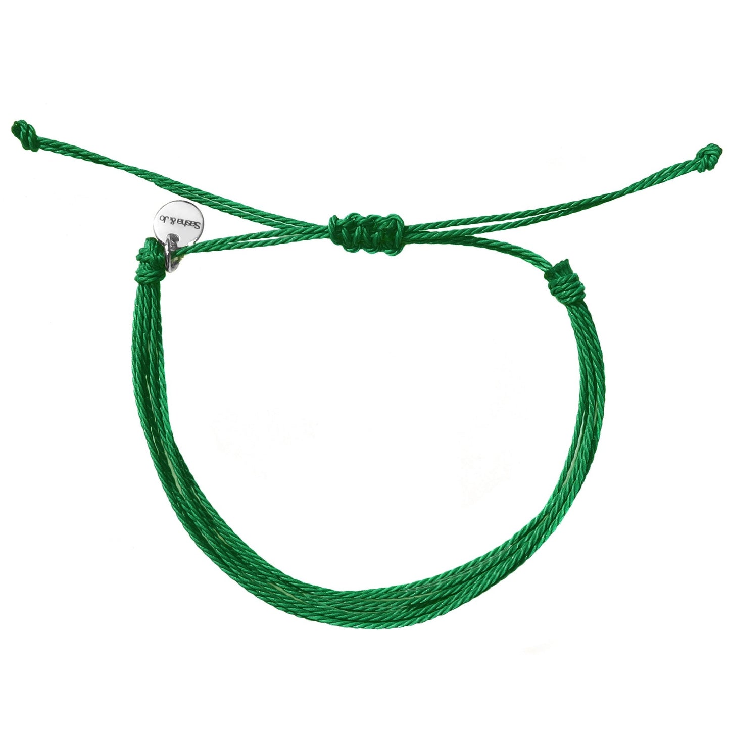 Sasha & Jo emerald green friendship bracelet