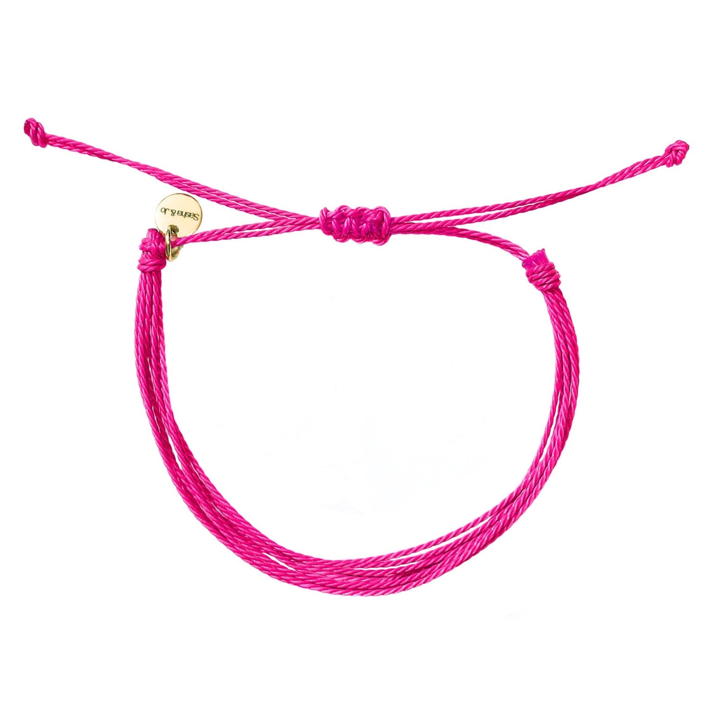 Sasha & Jo fuchsia friendship bracelet