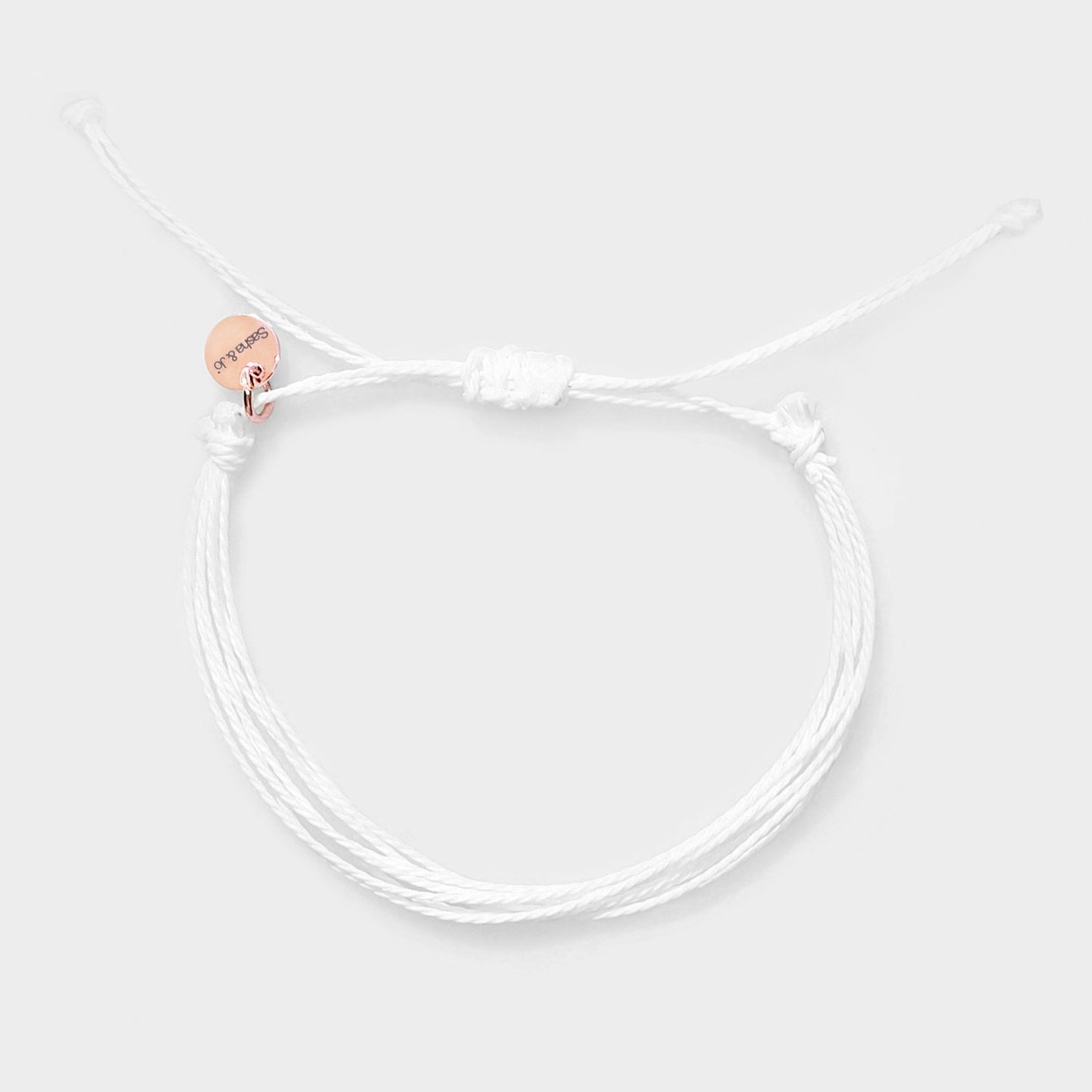 Sasha & Jo glacier white friendship bracelet