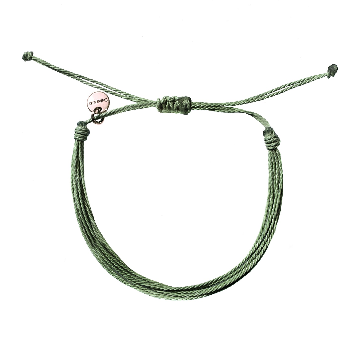 Sasha & Jo khaki friendship bracelet