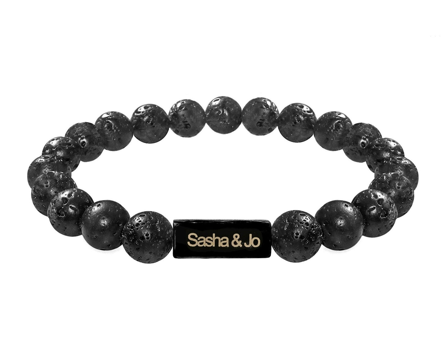 Sasha & Jo lava beads bracelet