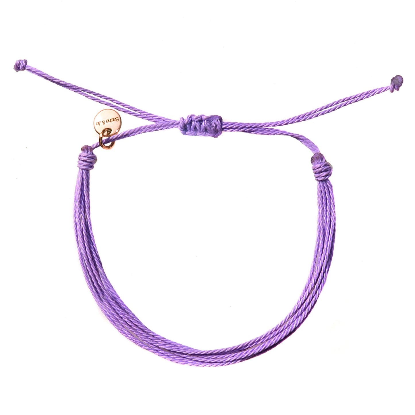 Sasha & Jo lavender friendship bracelet