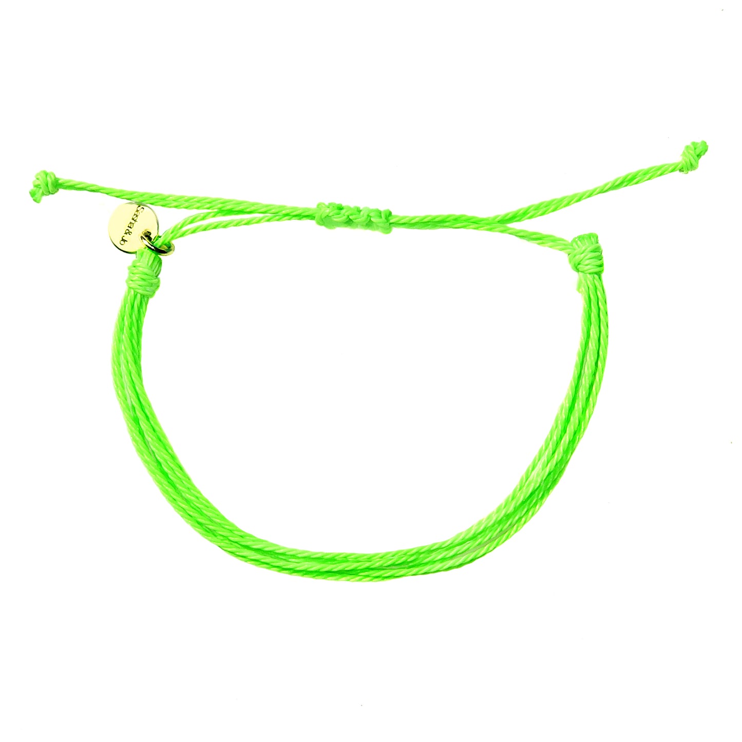 Sasha & Jo neon green friendship bracelet