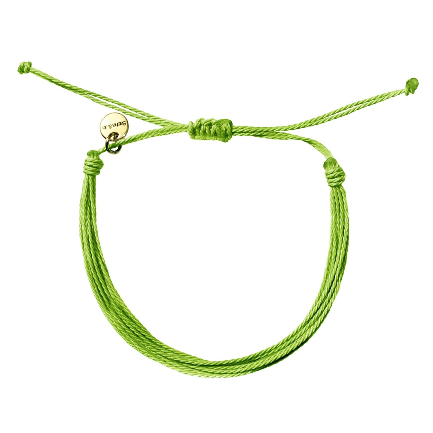 Sasha & Jo olive green friendship bracelet