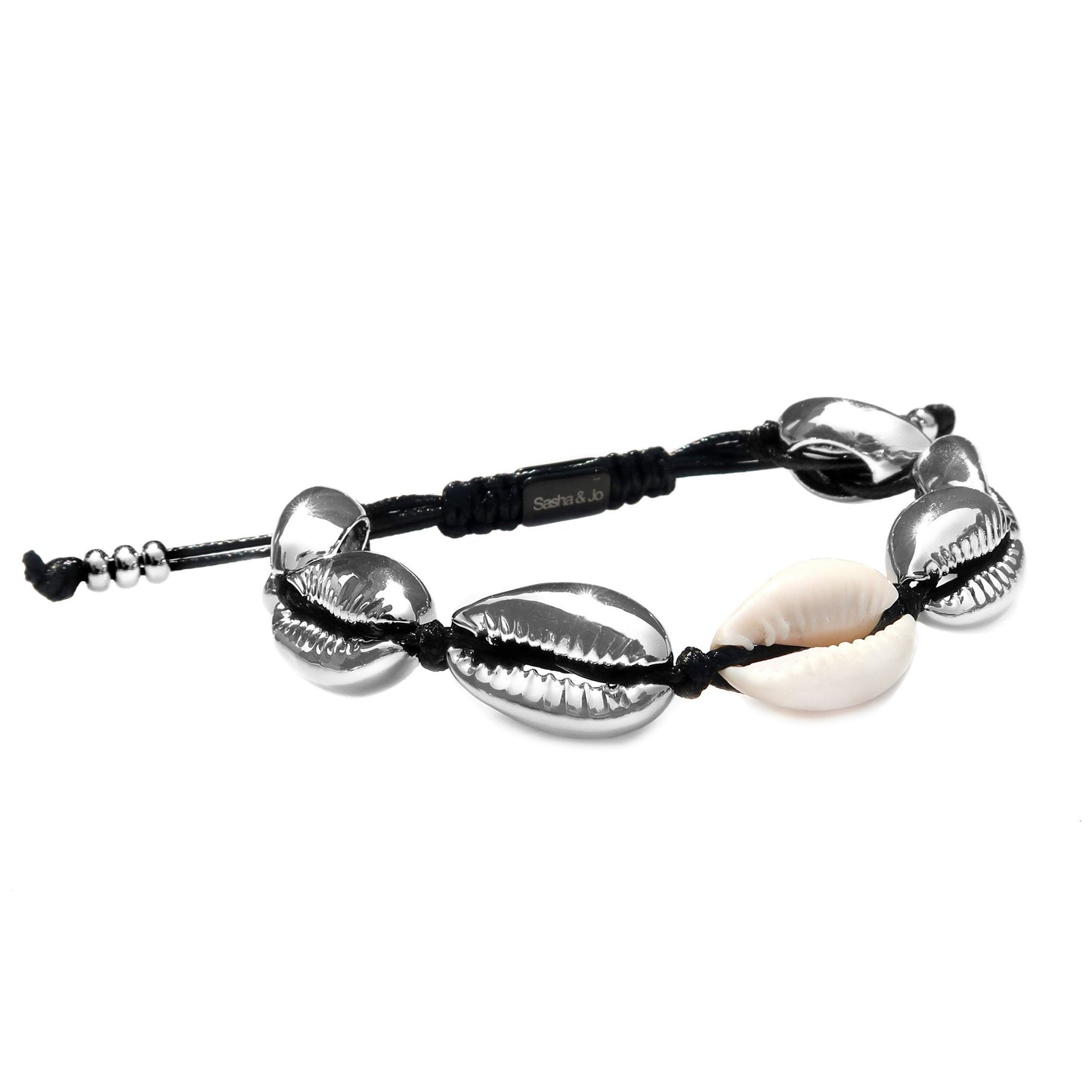Sasha & Jo natural cowrie shell bracelet
