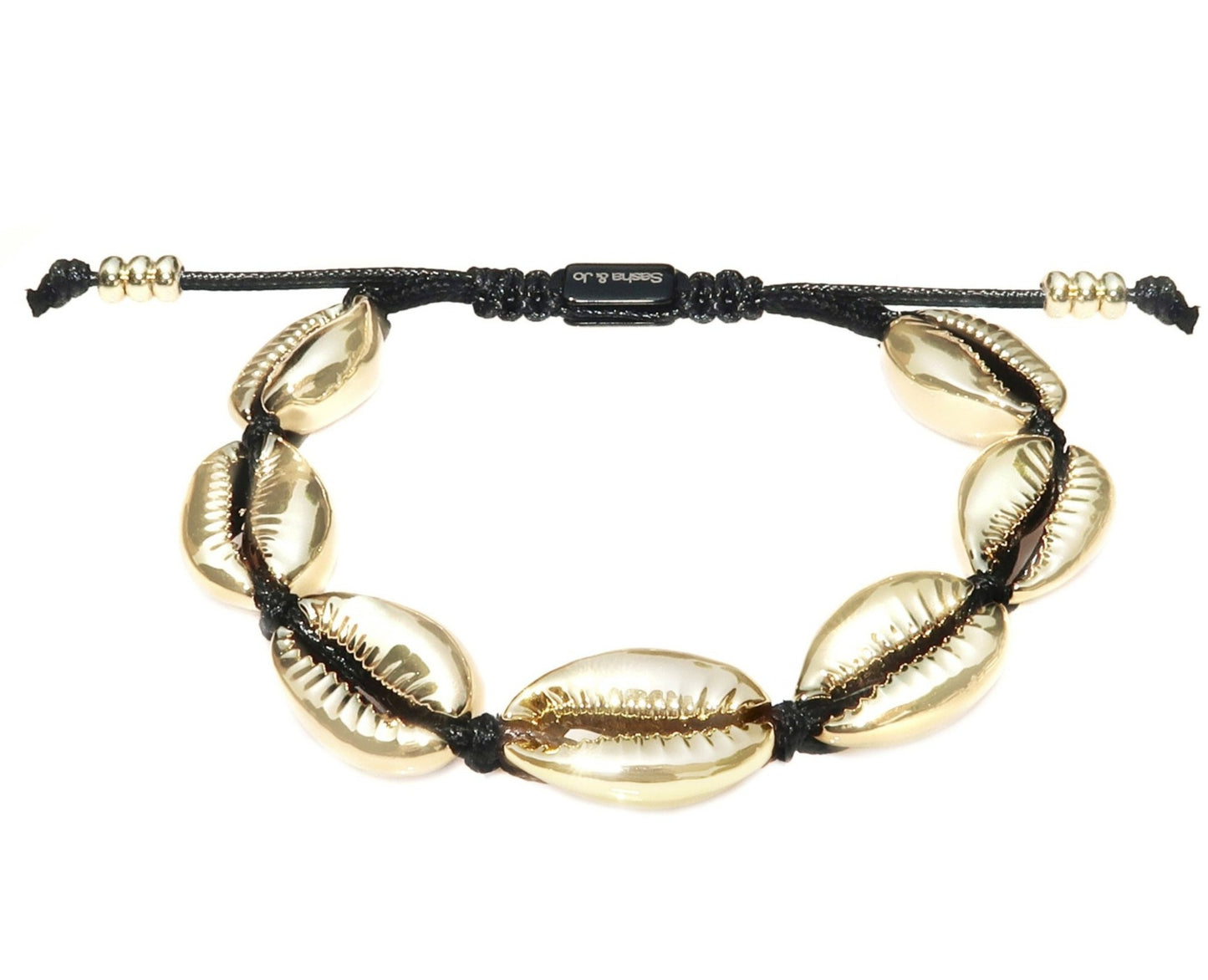 Sasha & Jo natural cowrie shell bracelet