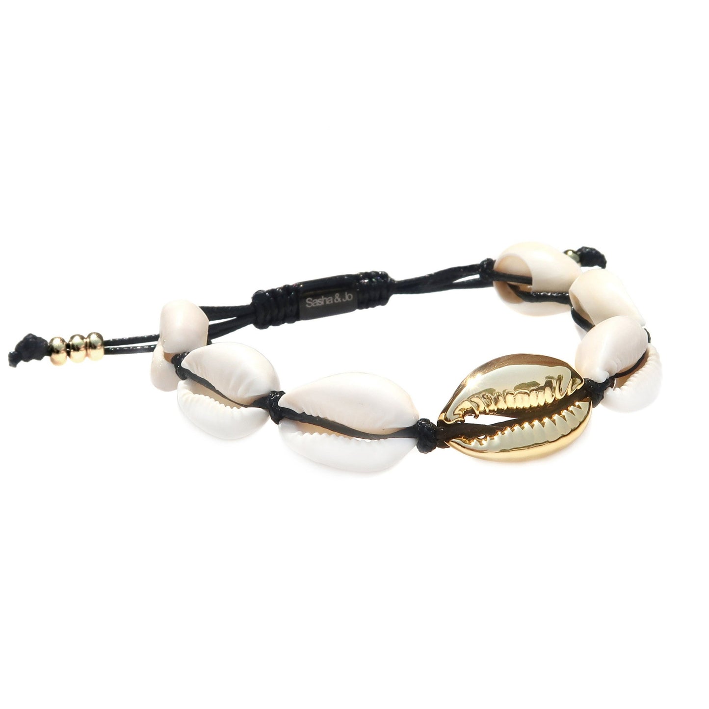 Sasha & Jo natural cowrie shell bracelet