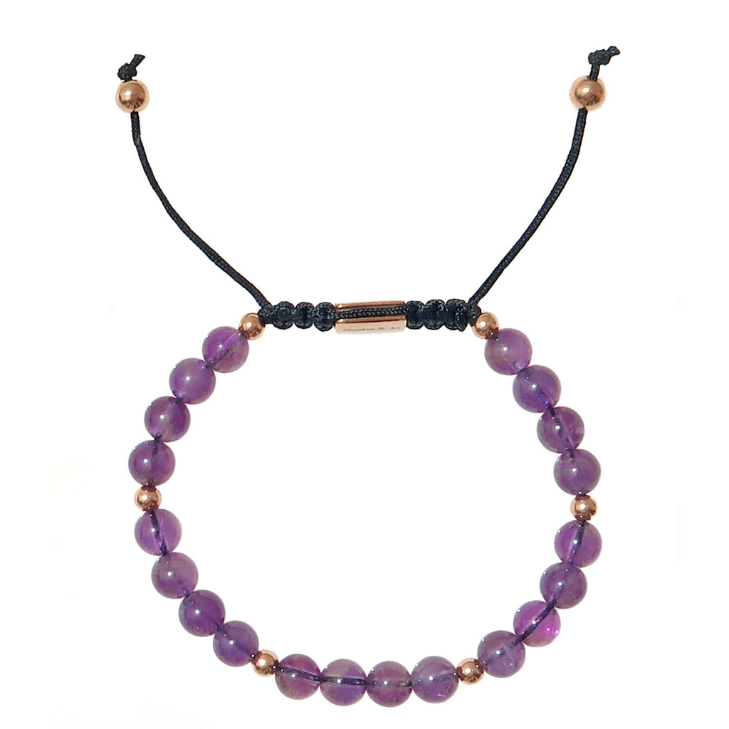 Sasha & Jo amethyst bracelet