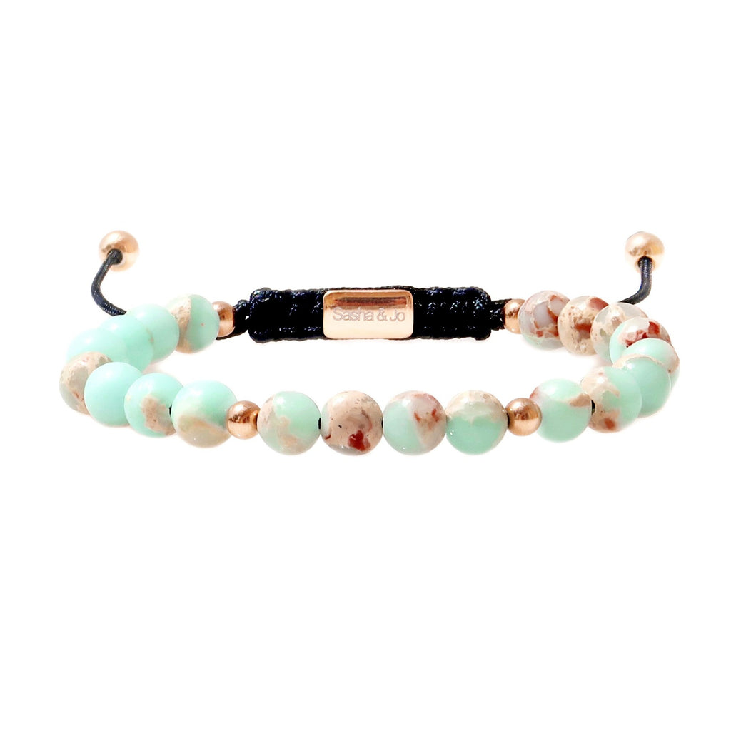 Sasha & Jo azur emperor beads bracelet