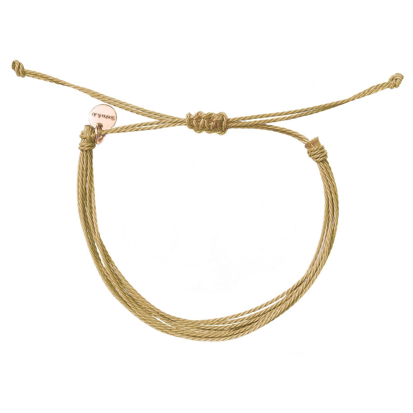 Sasha & Jo cappuccino brown friendship bracelet