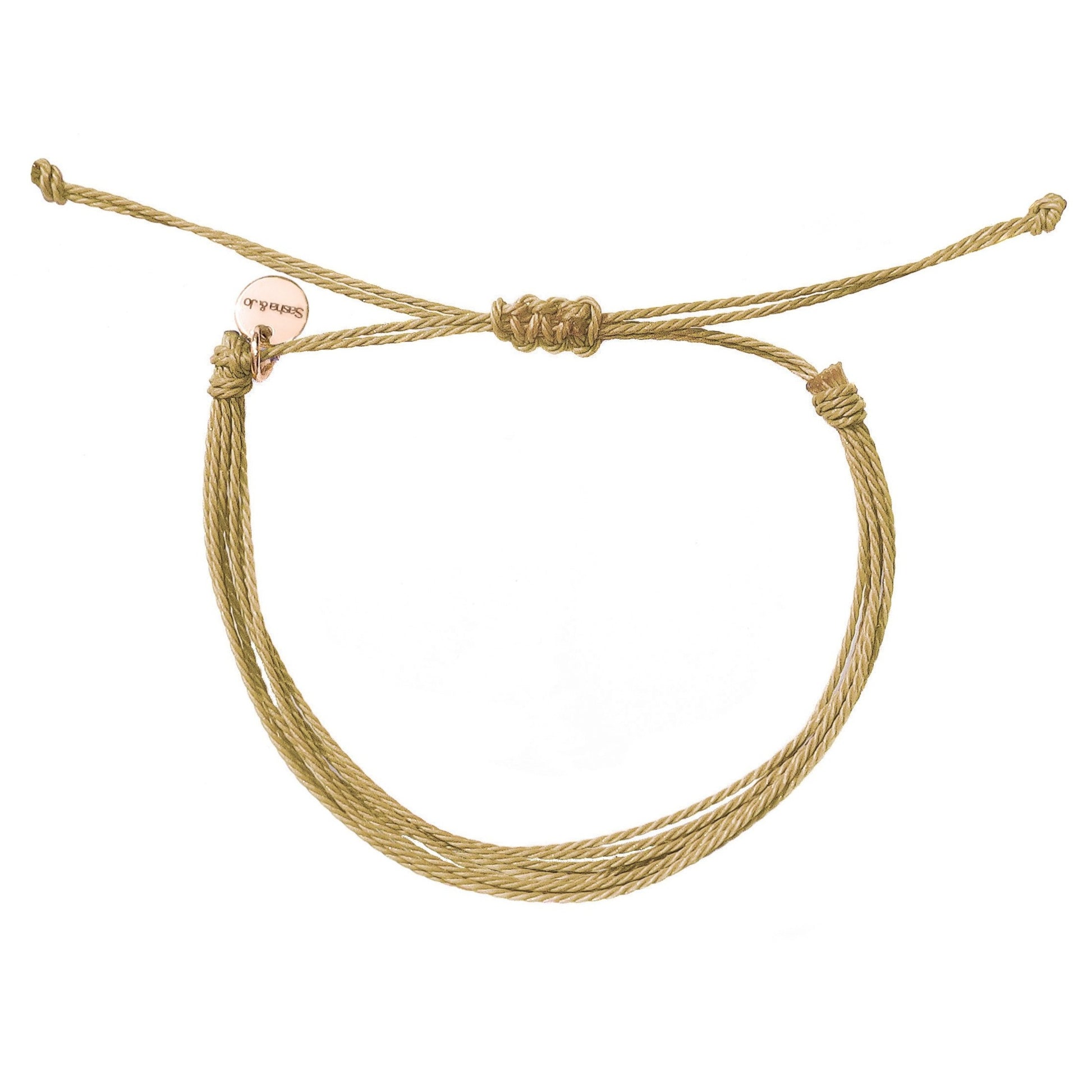 Sasha & Jo cappuccino brown friendship bracelet