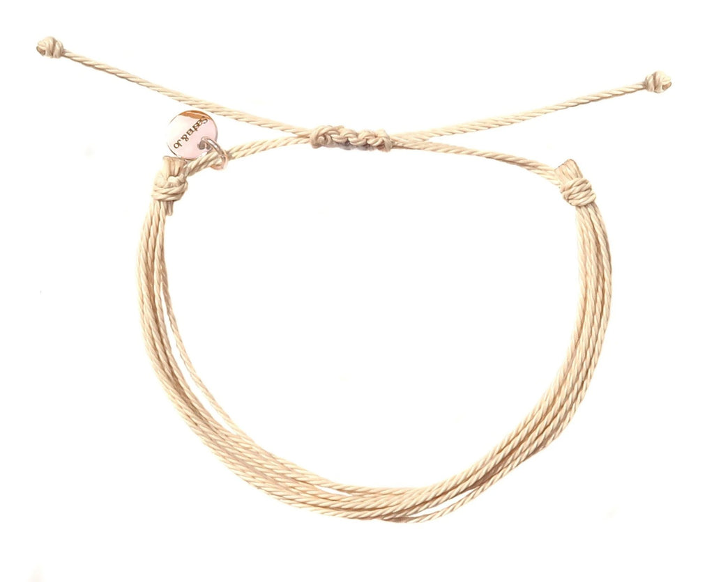 Sasha & Jo champagne friendship bracelet