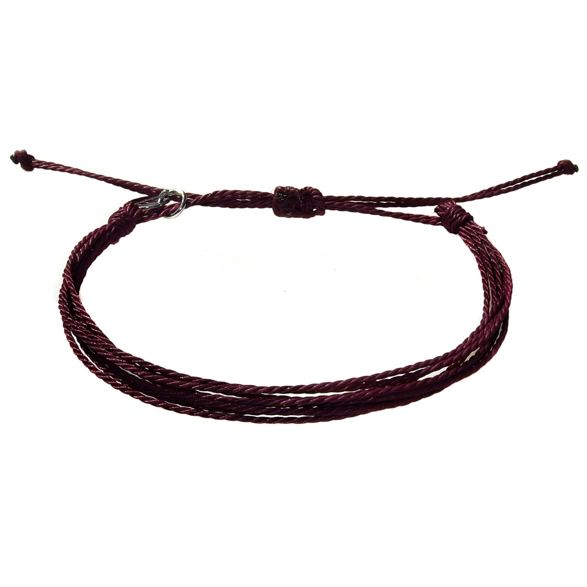 Sasha & Jo charcoal brown friendship bracelet