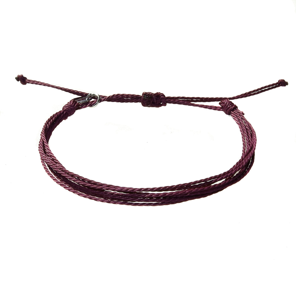Sasha & Jo chocolate brown friendship bracelet