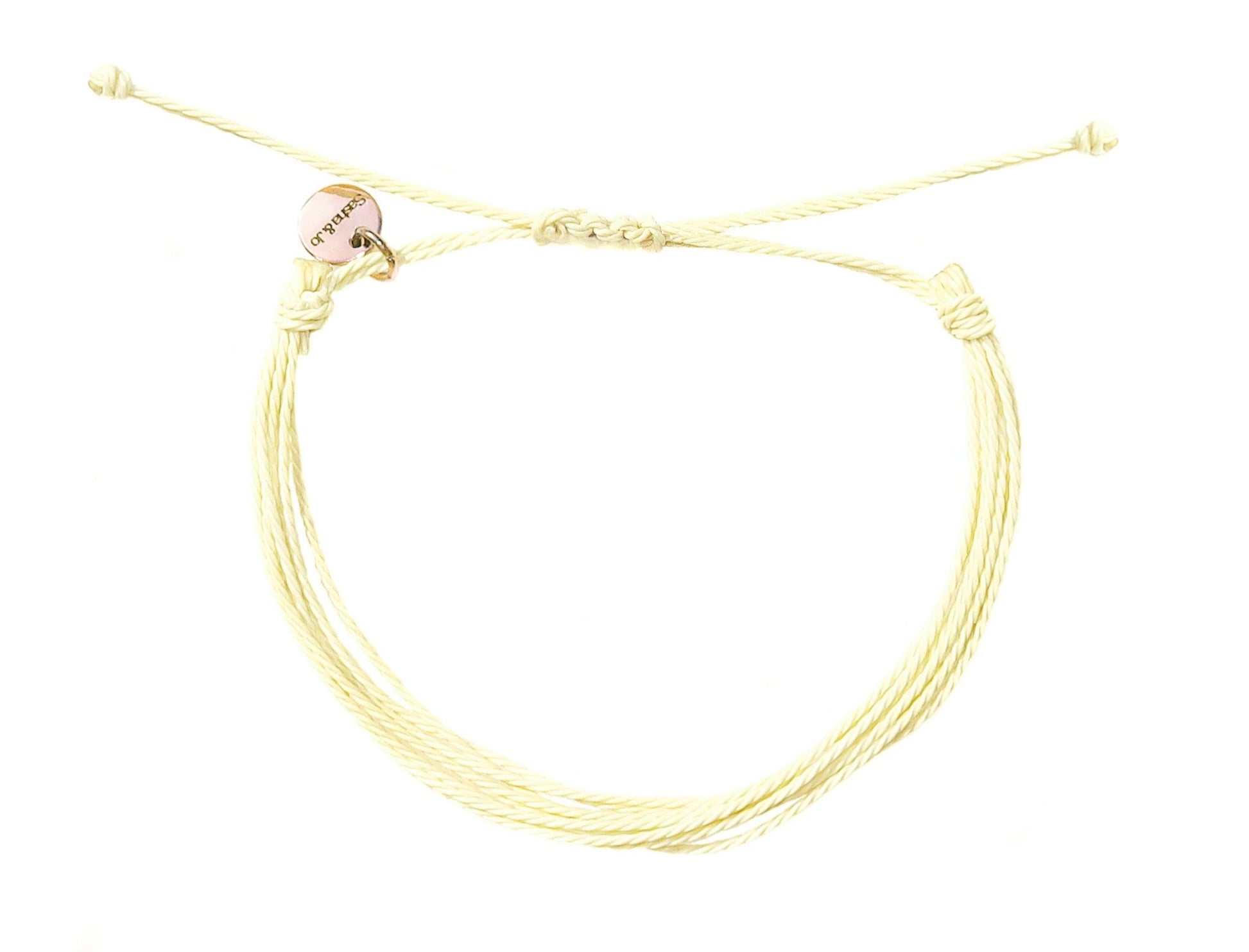 Sasha & Jo ivory friendship bracelet