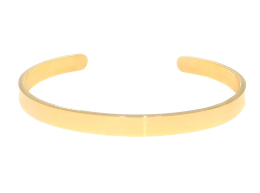 Sasha & Jo gold stainless steel cuff