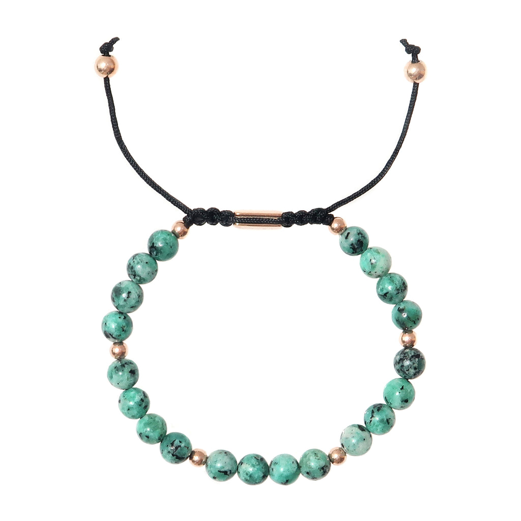 Sasha & Jo jade green bracelet
