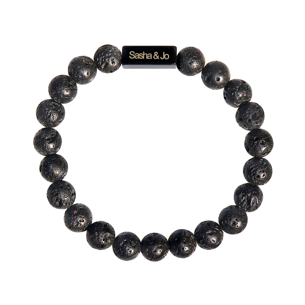 Sasha & Jo lava beads bracelet