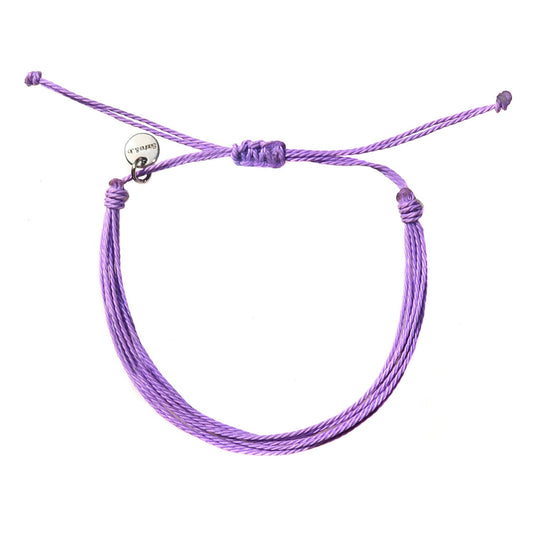 Sasha & Jo lavender friendship bracelet