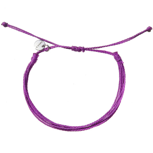 Sasha & Jo mauve friendship bracelet