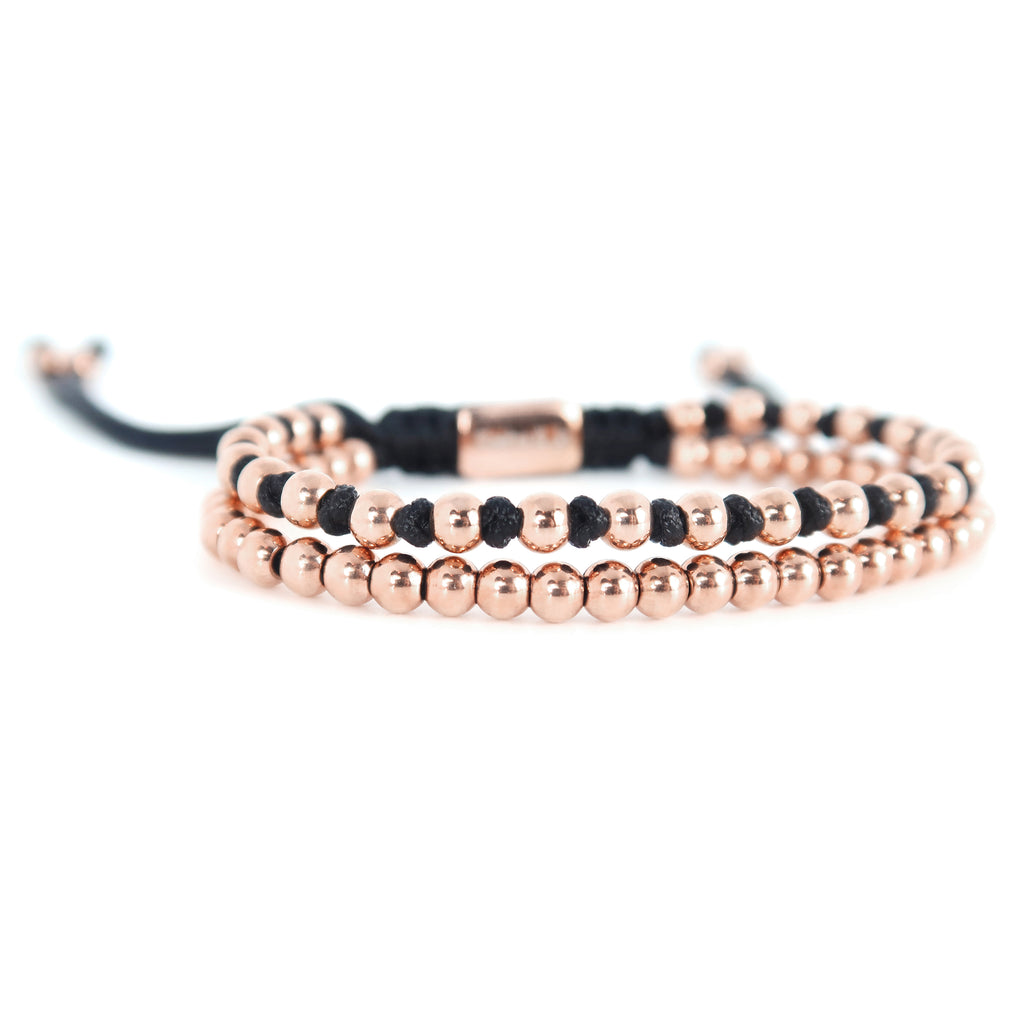 Sasha & Jo rose gold beads bracelet