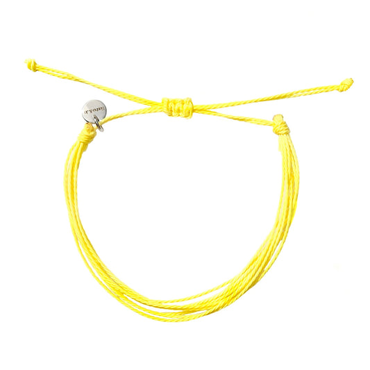 Sasha & Jo yellow mimosa friendship bracelet