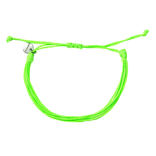 Sasha & Jo neon green friendship bracelet