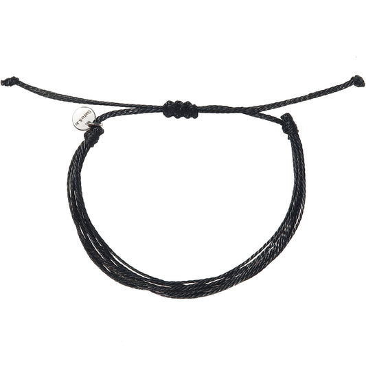 Sasha & Jo black friendship bracelet