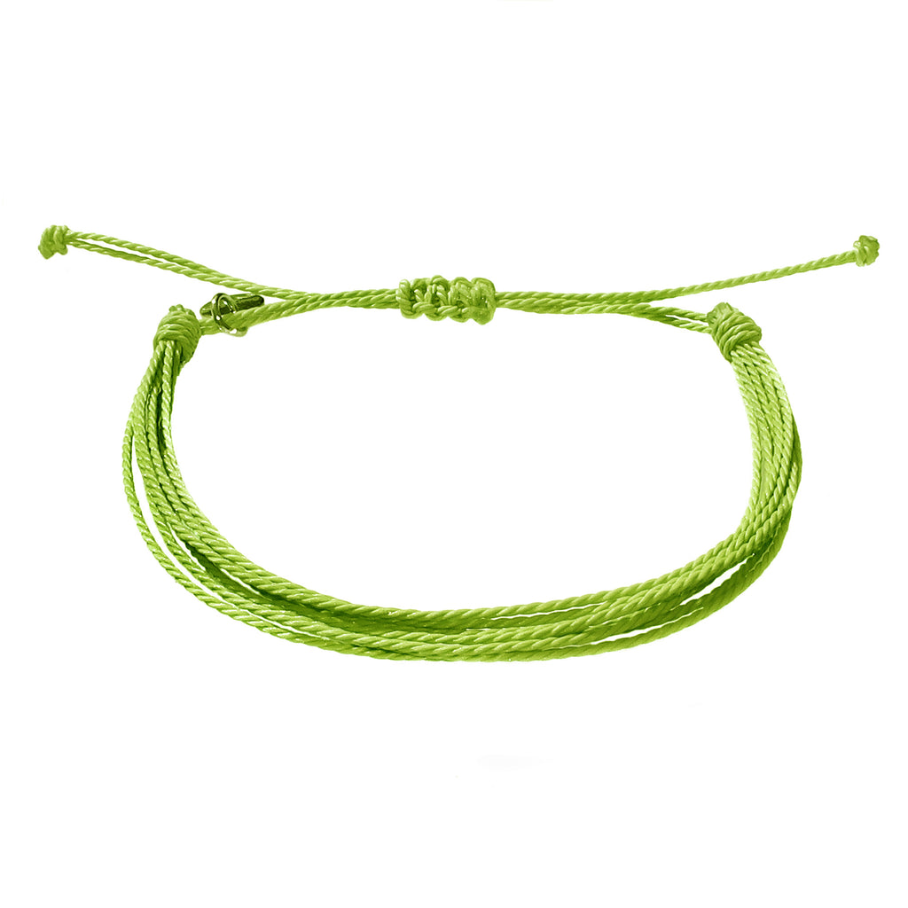 Sasha & Jo olive green friendship bracelet