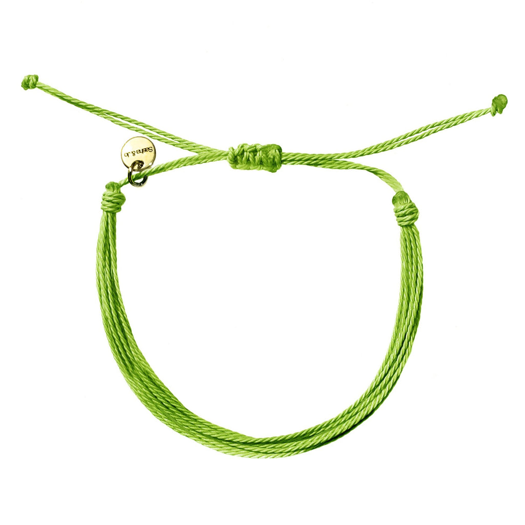 Sasha & Jo olive green friendship bracelet