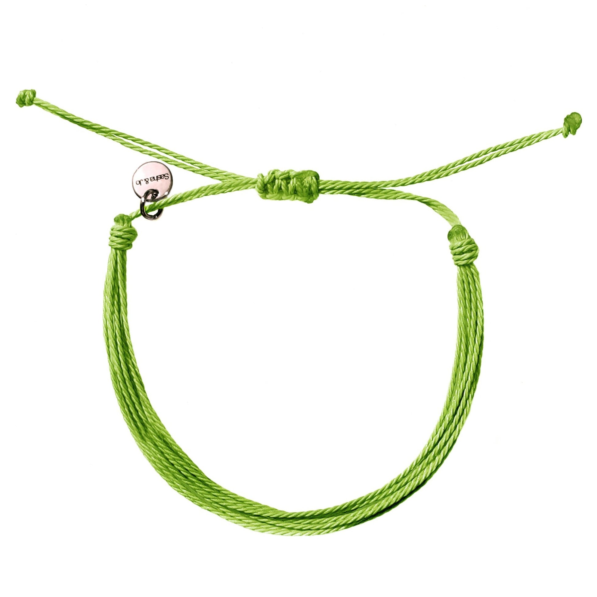 Sasha & Jo olive green friendship bracelet