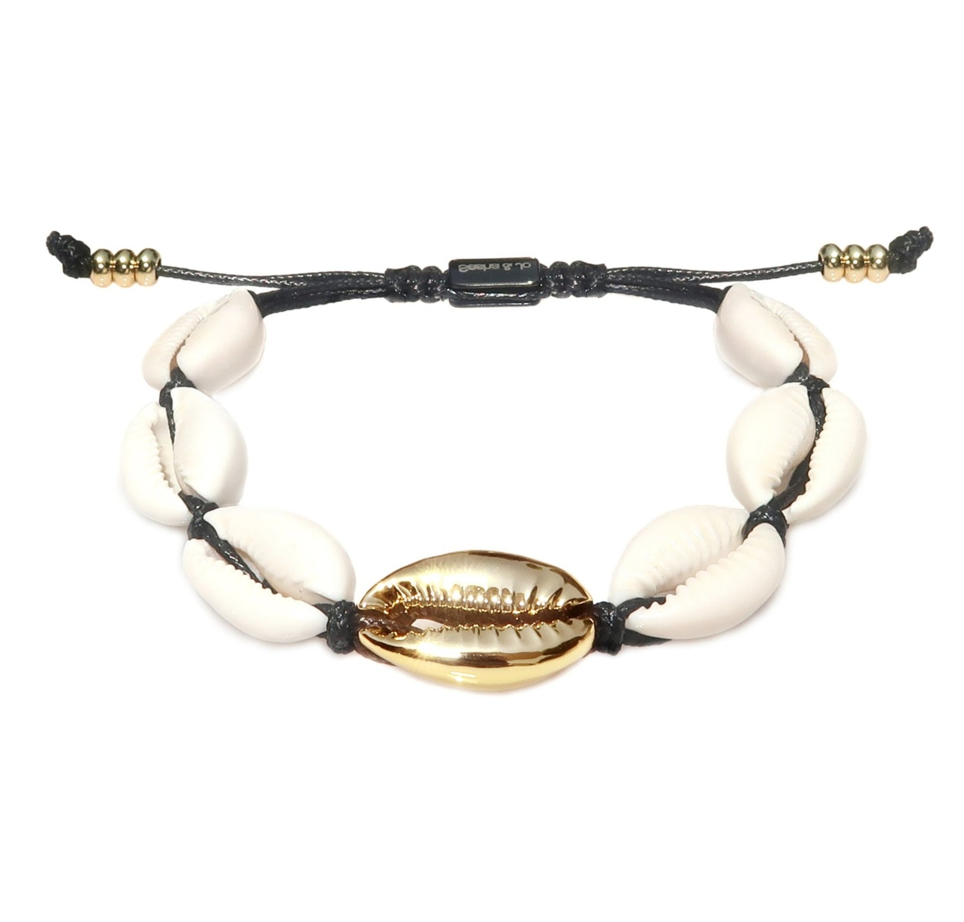 Sasha & Jo natural cowrie shell bracelet