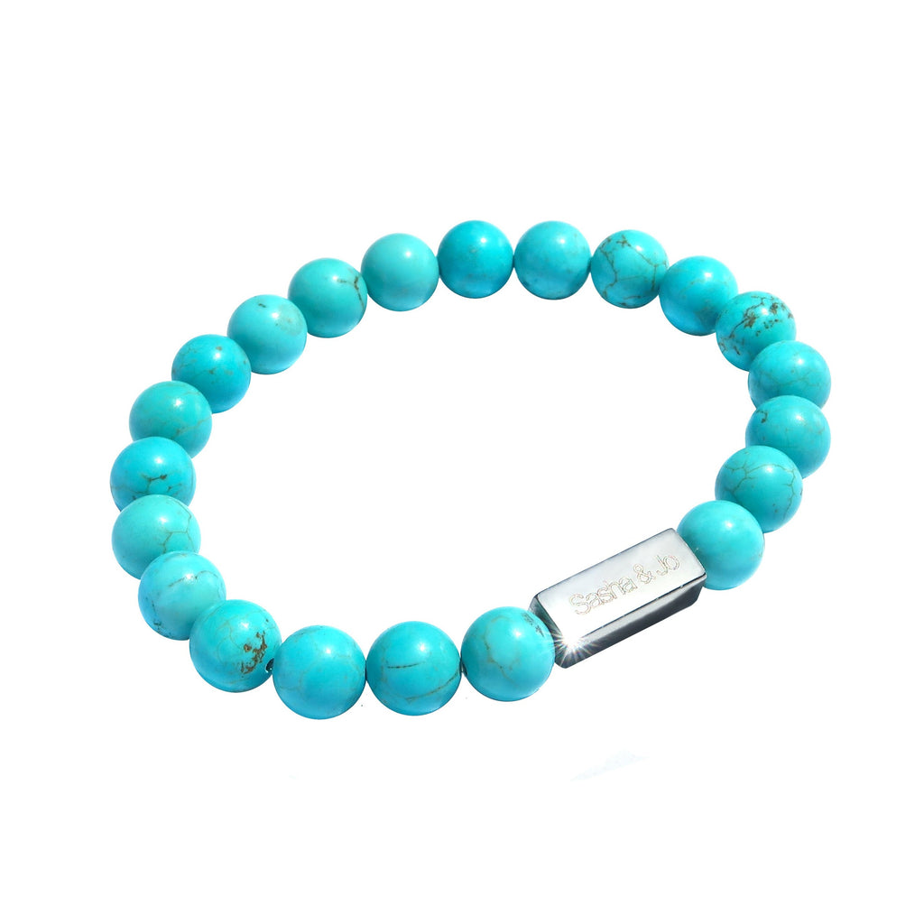 Sasha & Jo turquoise beads bracelet