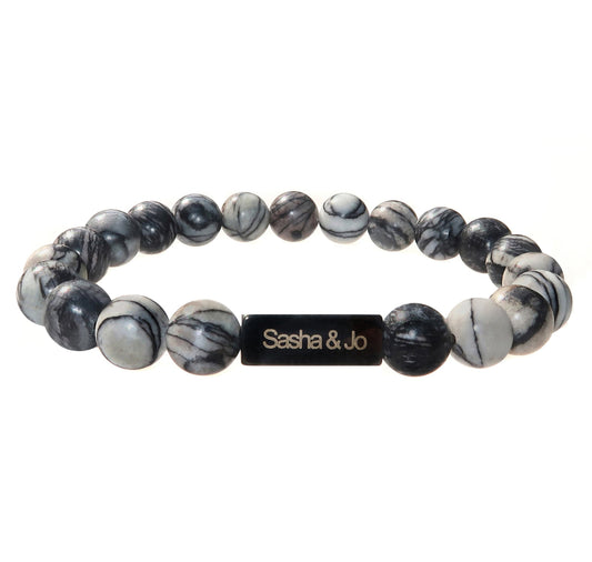 Zebra Jasper Bracelet